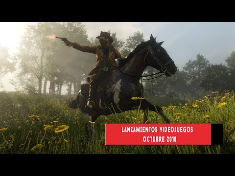 Lanzamientos videojuegos - Octubre 2018