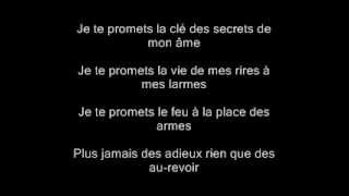 Johnny Hallyday - Je te promet chords