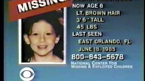 CBS ID, Missing Child PSA: Regina Armstrong, 1985