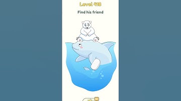 DOP 2 : Draw One Part 2 Level 418 | Find his friend | #shorts #ytshorts |#dop2