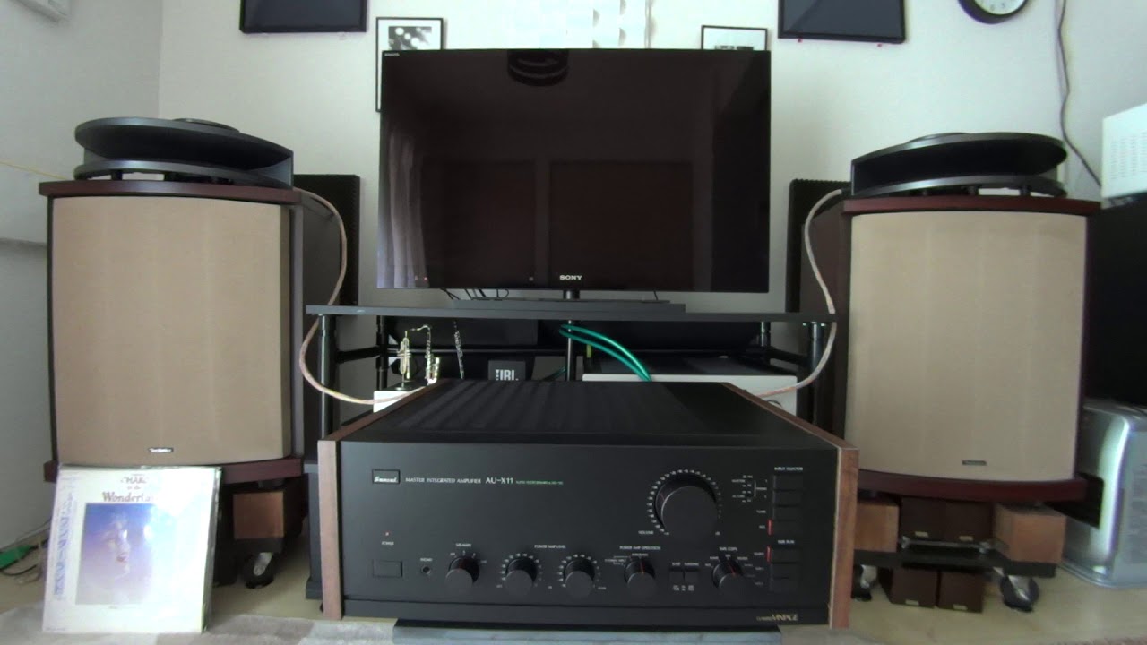 SANSUI AU-X11 押入れからの復活