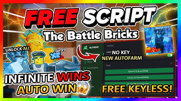 The Battle Bricks Script *NO KEY* - AUTOFARM, AUTO WIN, DUPE & More!