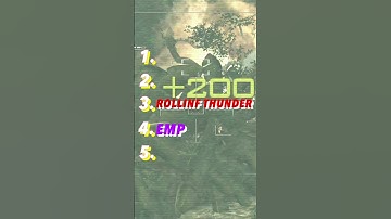 RANKING 5 COD Killstreaks Without Knowing the Next One 2 #Shorts