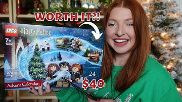 UNBOXING the Harry Potter LEGO ADVENT CALENDAR 2021