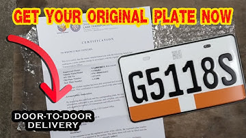 How to Get Original Plate Number of Motorcycle thru Online LTO Tracker Fast Delivery Nationwide 2025