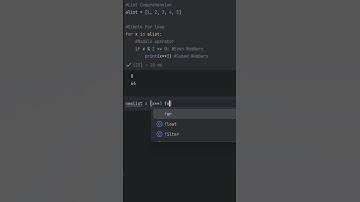 PyShort - List Comprehension #shorts