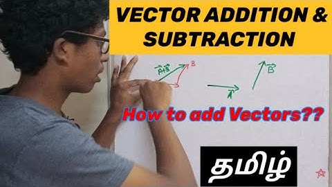 Vector Addition & Subtraction Video NEET JEE TAMIL + Boards. Vectors-02