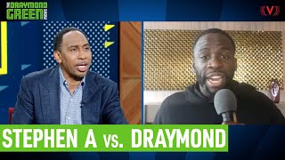 Reaction to ESPN's Stephen A. Smith criticizing NBA players working in media | Draymond Green Show