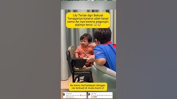 Kesabaran lily setipis tisu😂 #rafathar #lily #raffinagita