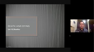 N-108 HEth Lecture 7: Death and Dying