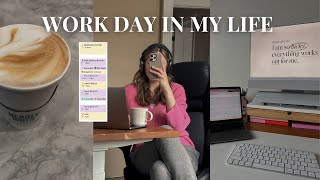 WFH Day in my Life | WFH tips & tricks, how to focus better, time blocking & more