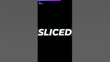 How to create sliced text effect in 30 seconds | Adobe Photoshop  #shorts #education #photoshop
