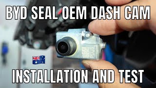 OEM BYD Seal Dash Cam Installation Step by Step Guide & Software Test screenshot 2