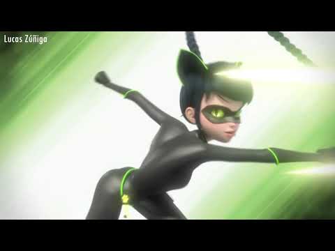 Miraculous Ladybug - Lady Noir's Transformation (Danish)