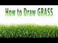 How to Draw GRASS - how to paint grass with acrylic!