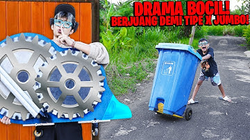 DRAMA BOCIL PENGEN TIPE-X TRONDOL SUPER JUMBO!!! TAPI AKU SALAH BELI, DIA MARAH BESAR!!!
