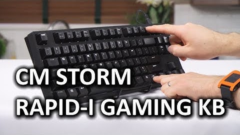 CM Storm Rapid-I 10keyless Mechanical Gaming Keyboard