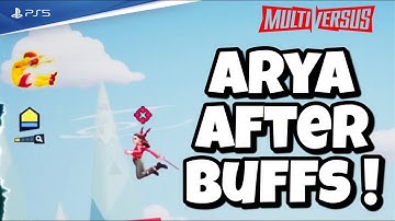 MULTIVERSUS 1V1 - TOP ARYA PLAYER GAMEPLAY VS MY VELMA