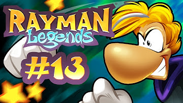 Rayman Legends (Xbox One) Co-op Gameplay Walkthrough w/ SSoHPKC & Ashh Part 13 - Gloo Gloo