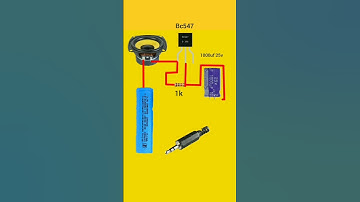 Bc547 transistor amplifier making #shortsvideo #amplifier