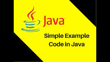 1.5 Simple Example Code in Java | Java Tutorial