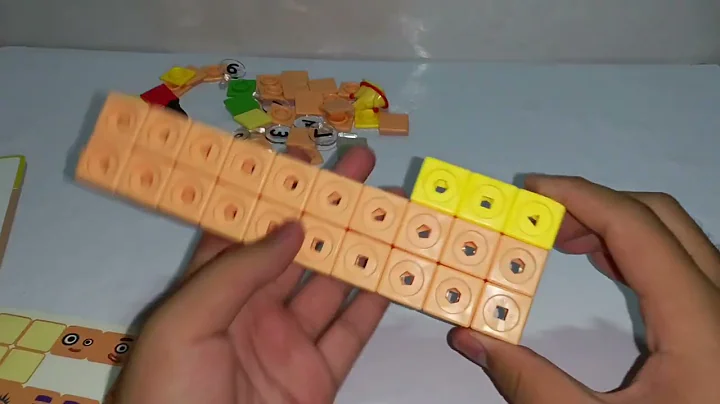 Let's build Numberblocks Mathlink Cubes from 21 to 25!!!