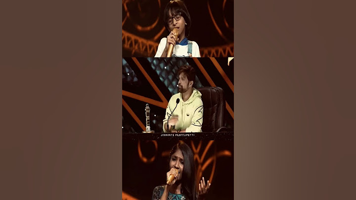 proud of you 👍 top singers in Hindi reality show 😎Rithu Raj and Aryanandha babu😍