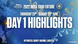 Leicestershire vs India - Day 1 Highlights