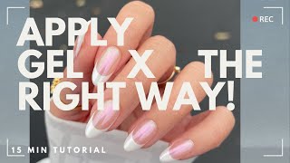 Gel X tutorial for perfect nails every time