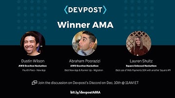 Devpost Winner AMA