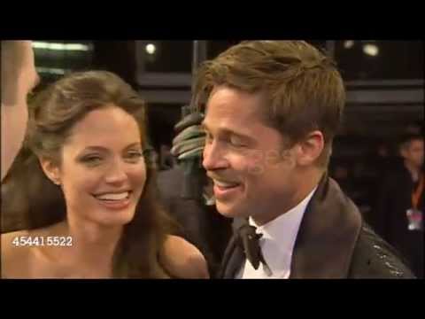 Vídeo: Angelina Jolie e Brad Pitt recebem prêmios de cinema