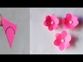 Easy and beautiful paper flower making//Diy paper flower making step by step/Paper flower craft