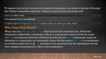 Understanding sys.argv: How to Properly Pass Command Line Arguments in Python