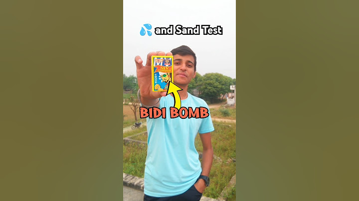 Bidi Bomb Extreme Test 🔥