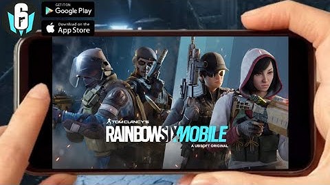 RAINBOW SIX MOBILE (SOFT-LAUNCH) 2023 Online FPS-Game Mobile Android-Gameplay