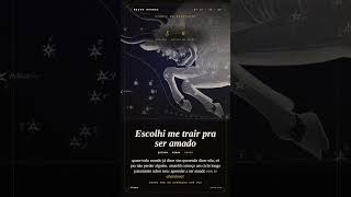 Escolhi me trair pra ser amado