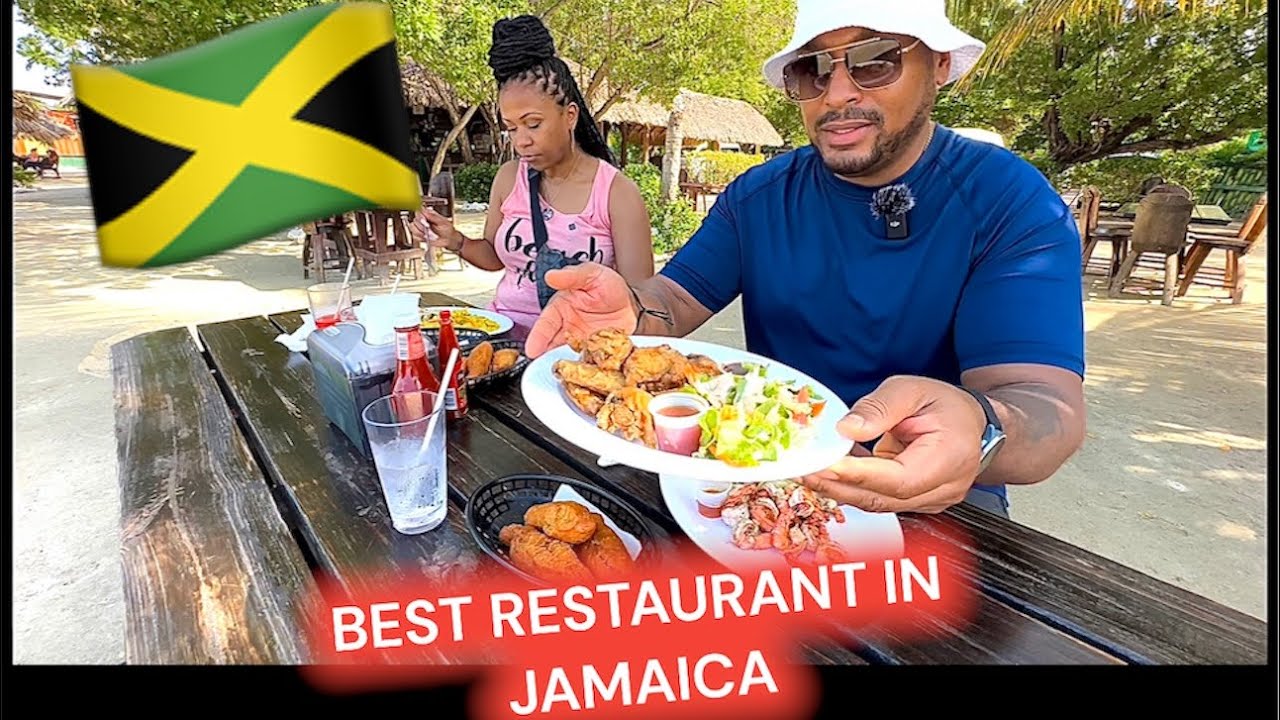 YOU MUST EAT HERE WHEN IN JAMAICA!! #food #travel #foodie - YouTube