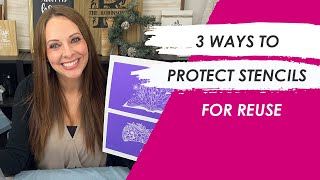3 Ways To Protect Your Ikonart Stencil Adhesive for Reuse
