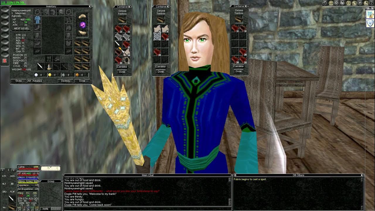 EverQuest The Al'Kabor Project 775 Tailoring YouTube