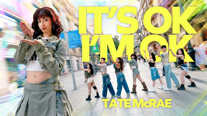 [DANCE IN PUBLIC | ONE TAKE] TATE MCRAE - IT'S OK I'M OK | DANCE COVER BY SIKREN FROM BARCELONA