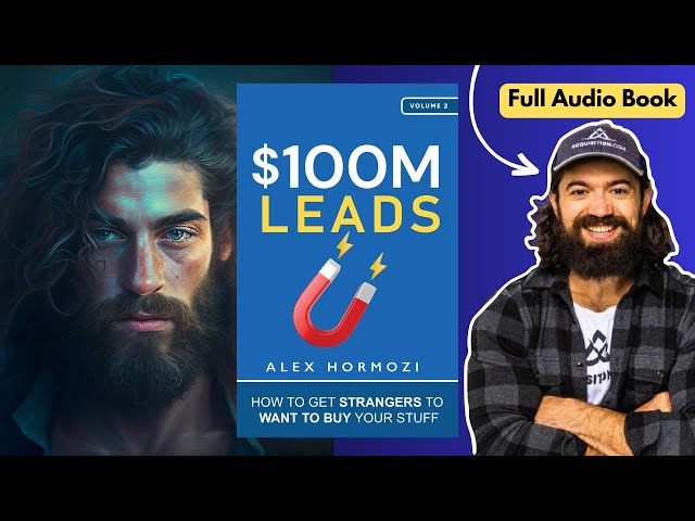 Alex Hormozi $100M Leads Book Launch for Lead Generation