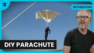 Parachute with Hotel Finds?!  Mythbusters  Science Documentary