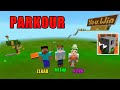 Multiplayer Parkour funny gameplay video in Craftsman: building craft