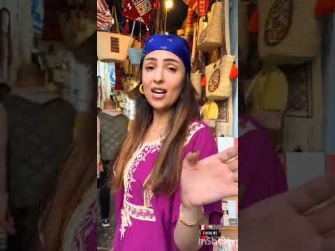 الممثلة المصرية الأردنية هيا عبد الغني تتحدث عن جمال المدينة العتيقة بتونس