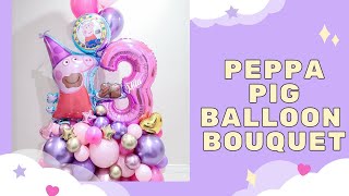 Decoración Con Globos Peppa Pig/ balloons decoration peppa pig 