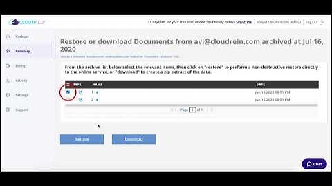 Recover GSuite/Google Drive documents, spreadsheets, and more in a few minutes