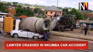 Lawyer crashed in Nkumba car accident