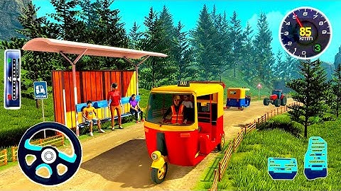Tuk Tuk Auto Rickshaw Driving - Free Driving Games - Android Gameplay #11