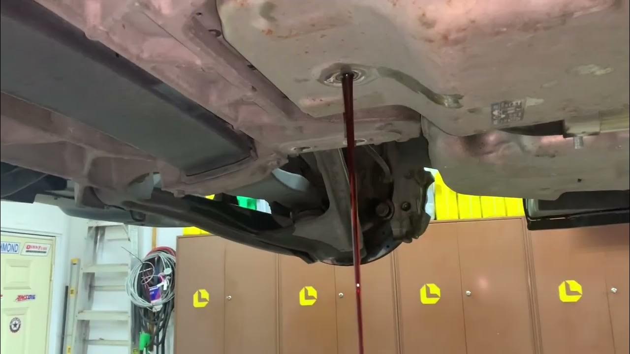 2011 Chevy Corvette How to check transmission fluid level - YouTube
