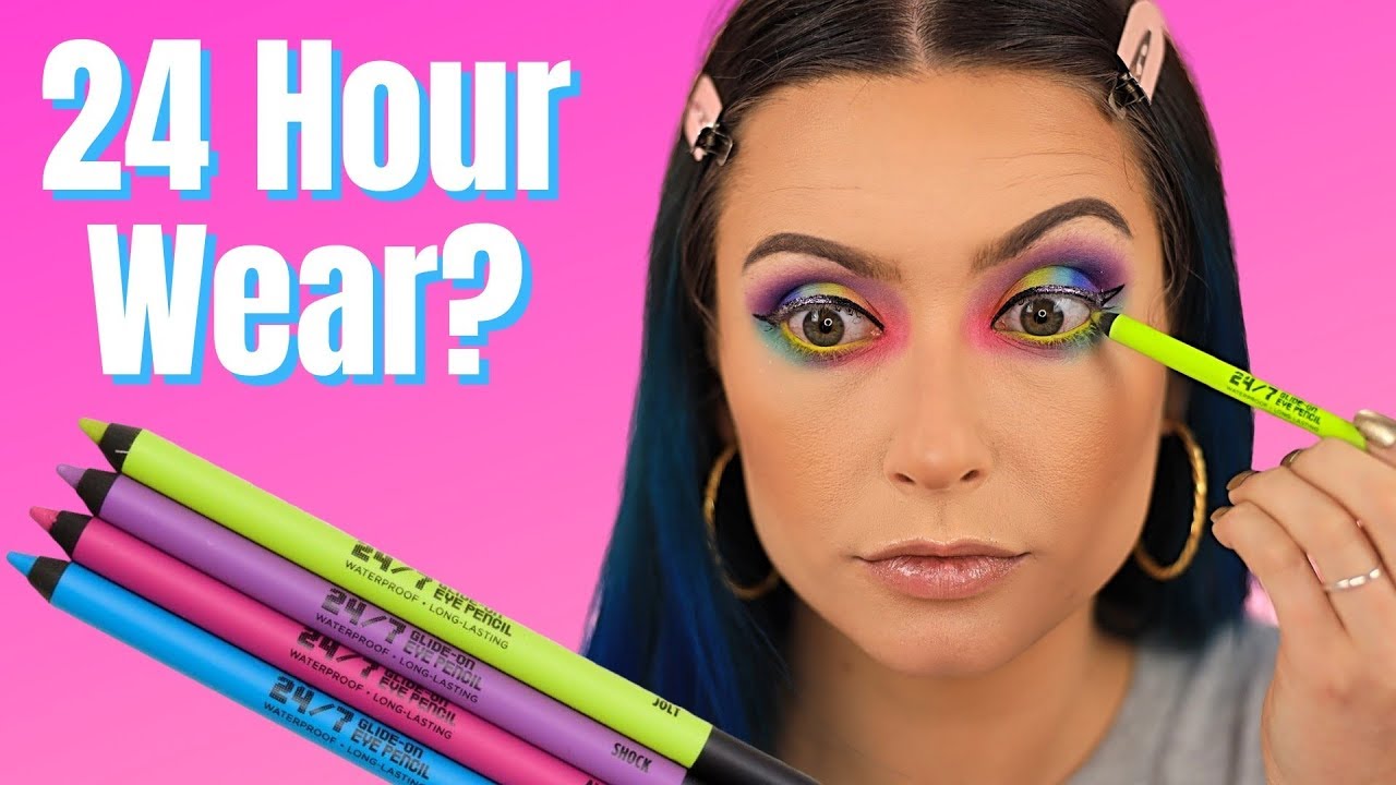URBAN DECAY WIRED 24/7 GLIDE ON EYE PENCIL | BEST WATERPROOF | LONG LASTING COLORFUL - YouTube
